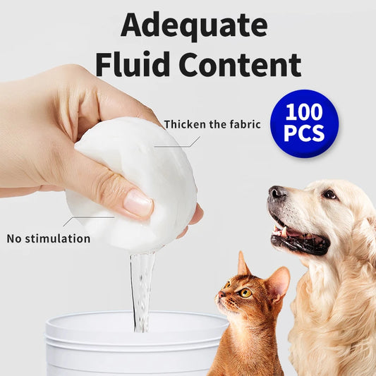Pet supplies, pet unwashed gloves, cats, dogs, pet cleaning wipes, gloves that can be licked - Merit Sell