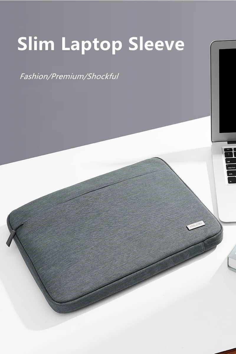 Multi-pockets Laptop Sleeve for MacBook Air 13.6 Handle Laptop Bag for MacBook Pro 14 Shocproof Notebook Bag for MacBook 16.2 M3