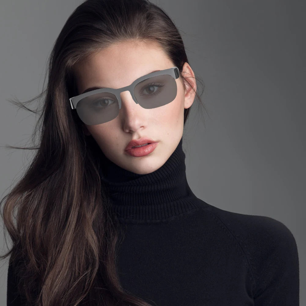 Smart Glasses AI Translator Hands-Free Music & Calls BT Sunglasses UV Protection Outdoor Sports Headphones for Men & Women