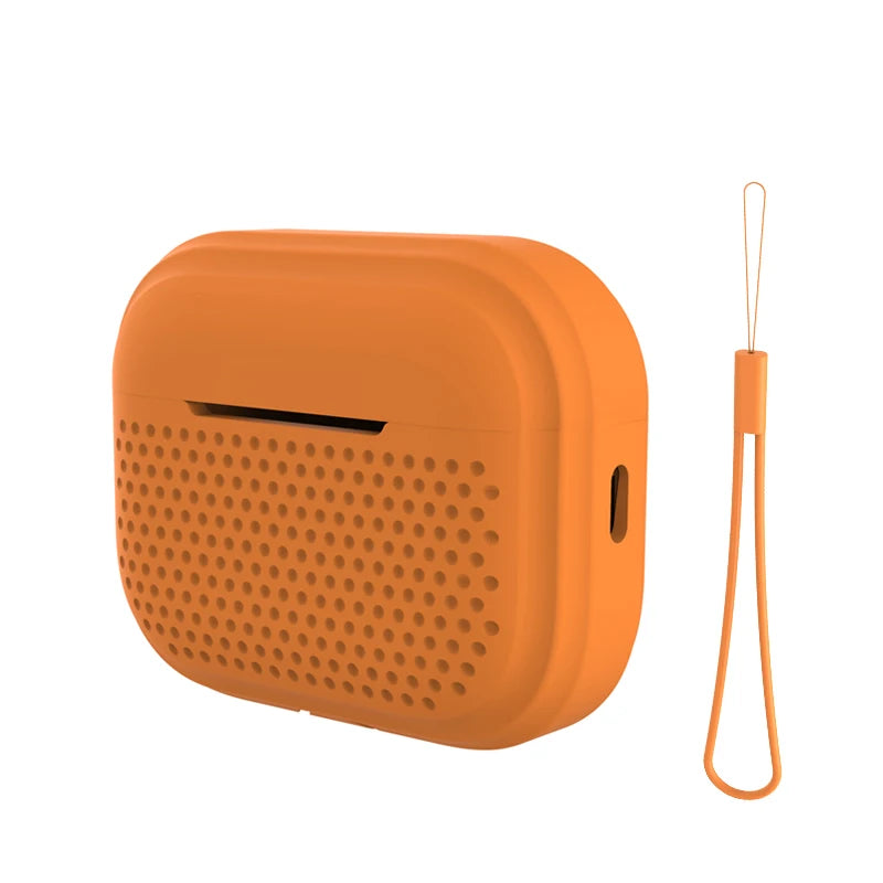 For Airpods Pro 2 Case Silicone USB C With Lanyard Hole Shockproof Earphone Cases Headphone Cover For Airpods 3 1 Pro2 3rd Shell