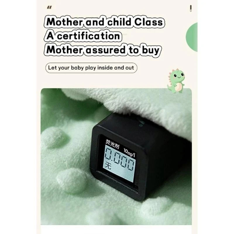 Infant Sleeping Comforter Soft & Breathable Cartoon Pacify Hand Soother with Automatic Beating for Better Sleep Quality A2UB