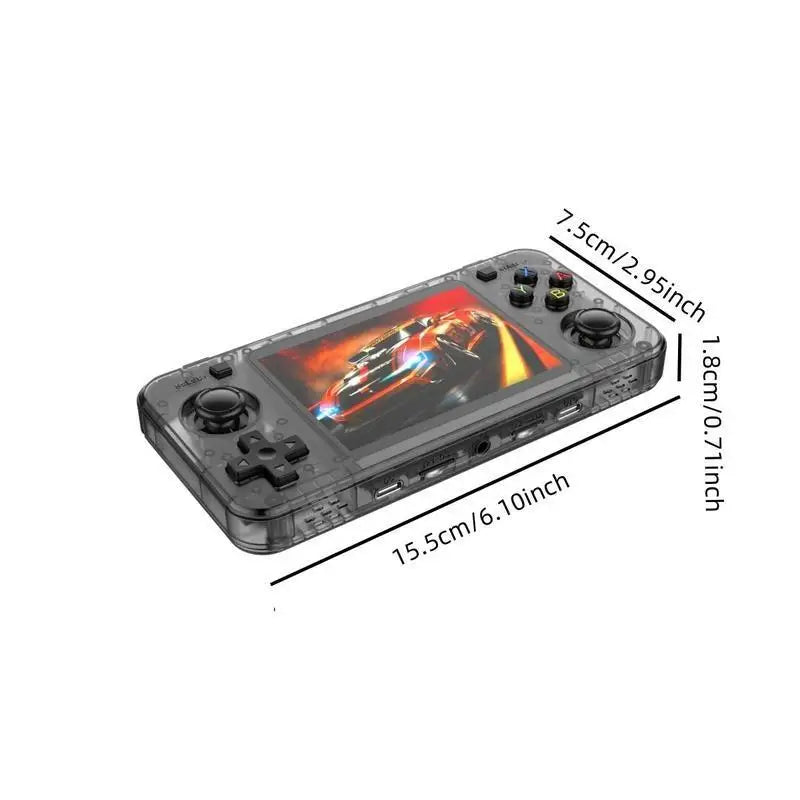 R36H Retro Gaming Console, Handheld Game Console with mAh Battery 3.5'' IPS Screen, 15000+Games,Support 20+ emulators Classic