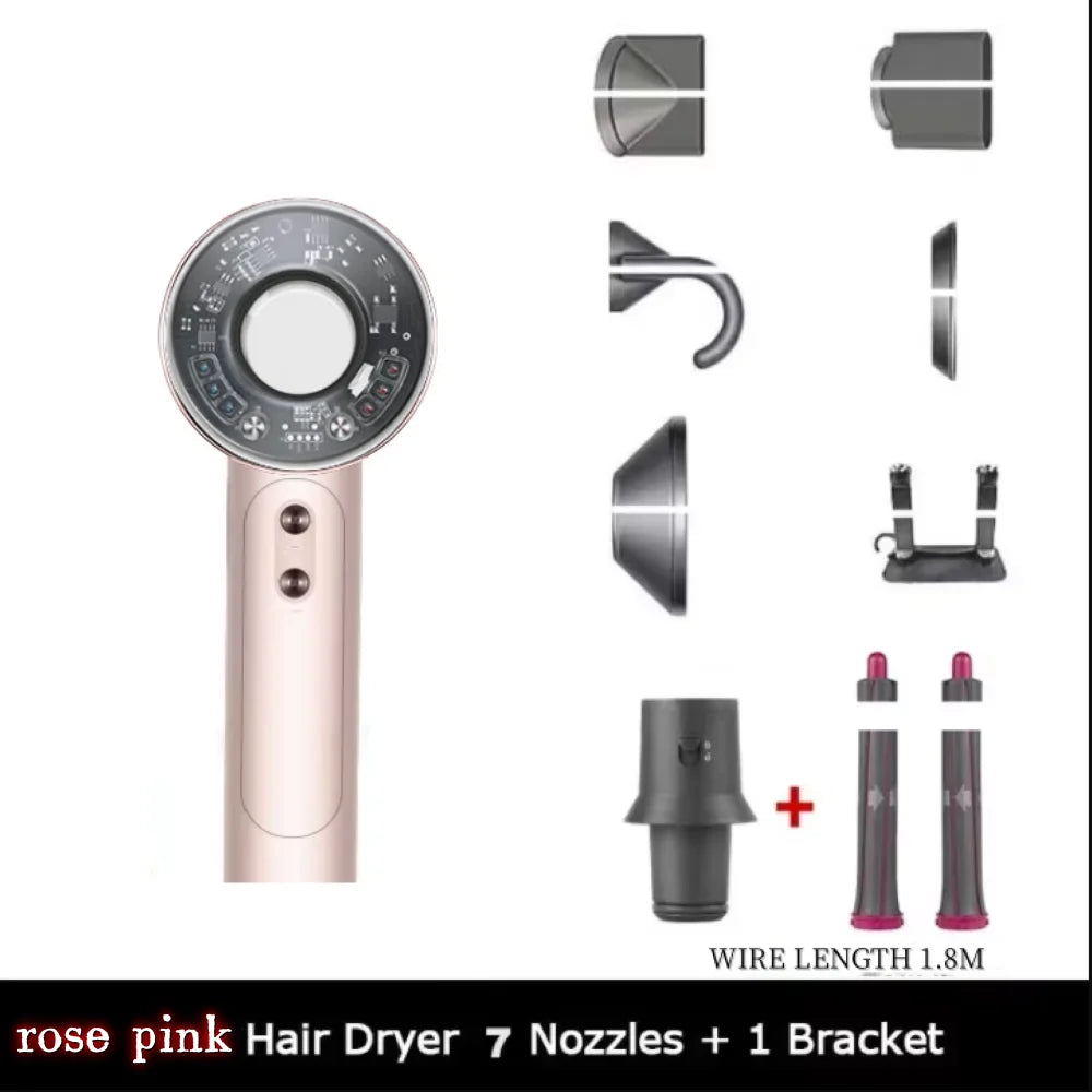 Super Hair Dryer Leafless High Speed Negative Ion Hair Care 160000RPM Fas Dry 220V Super Home Hair Salon Blow Dryer