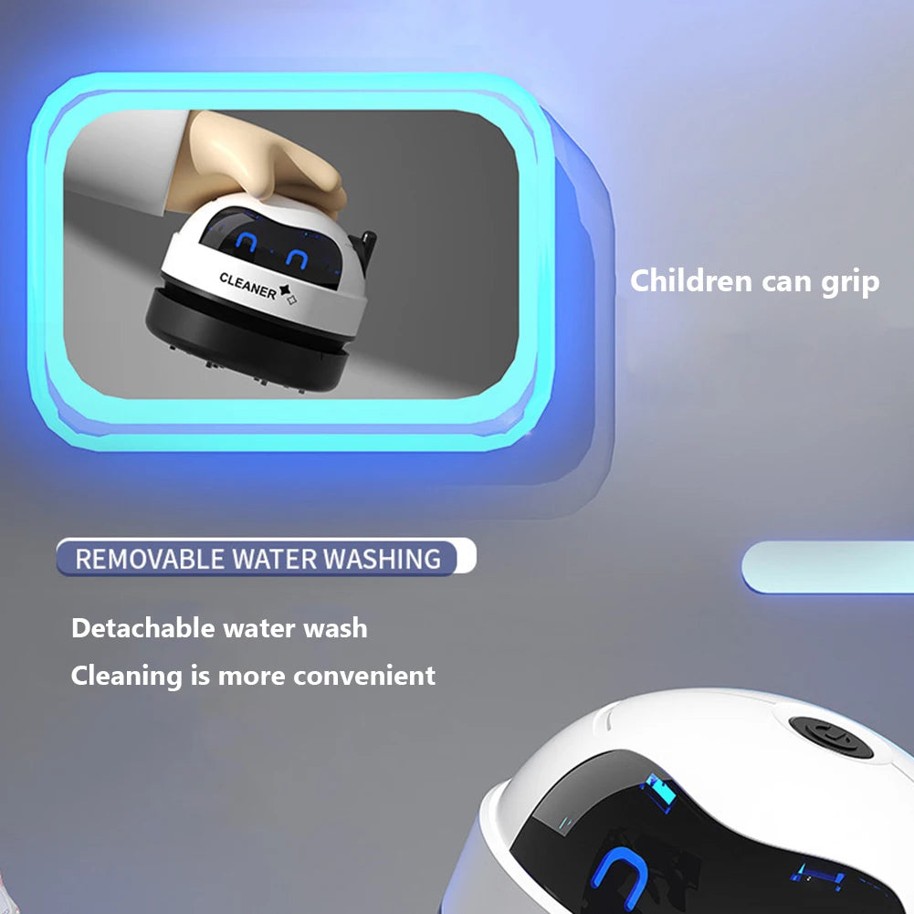 Mini Vacuum Cleaner Portable Wireless Vacuum Cleaner 500mAh USB Rechargeable with Detachable Nozzle for Home Office Keyboard - Merit Sell