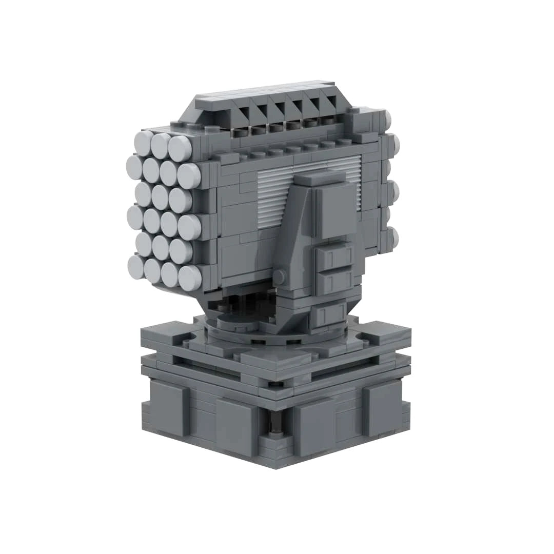 Dvina Close-In Weapon System Phalanx CIWS Skynex Kashtan S75 Goalkeeper Airframe Missile Battleship Artillery Military Block Toy