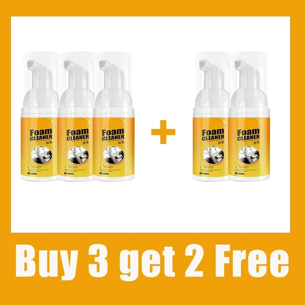 Multi-purpose Foam Cleaner Cleaning Agent Automoive Home Cleaning Foam Spray Car Interior Home Foam Cleaner Cleaners efficient