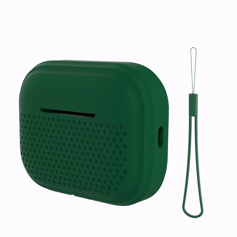 For Airpods Pro 2 Case Silicone USB C With Lanyard Hole Shockproof Earphone Cases Headphone Cover For Airpods 3 1 Pro2 3rd Shell