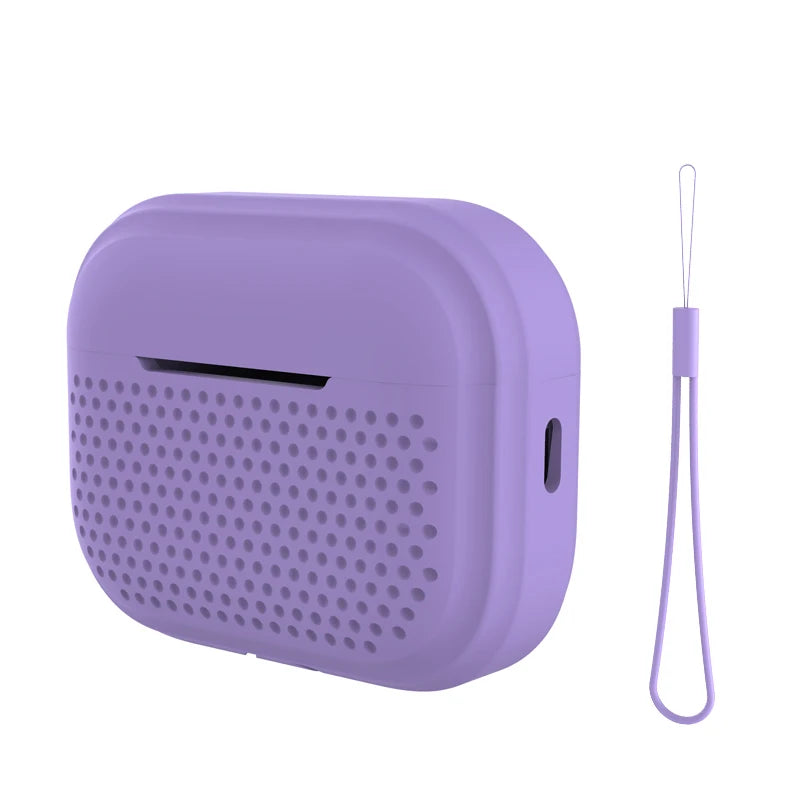 For Airpods Pro 2 Case Silicone USB C With Lanyard Hole Shockproof Earphone Cases Headphone Cover For Airpods 3 1 Pro2 3rd Shell