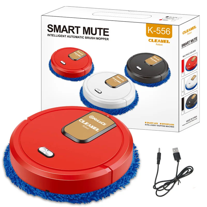 2024 Smart Sweeping and Mop Robot Vacuum Cleaner Dry and Wet Mopping Rechargeable Robot Home Appliance with Humidifying Spray