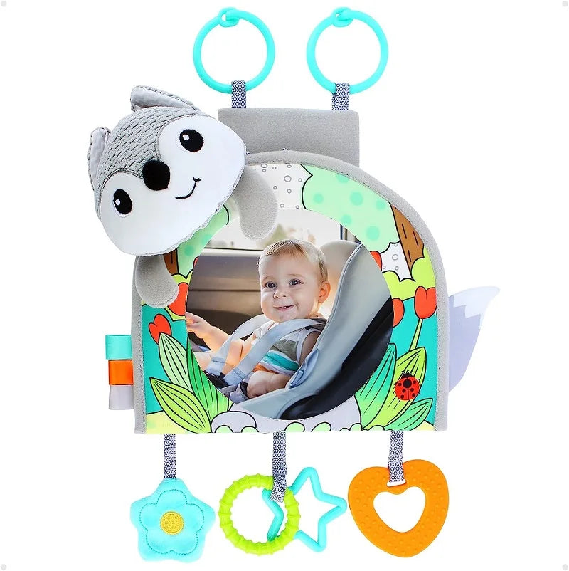 Car Seat Toys for Baby Infant Activity Center Carseat Toys Baby Crib Stroller Hanging Rattles Toys Baby Sensory Toys 0 12 Months
