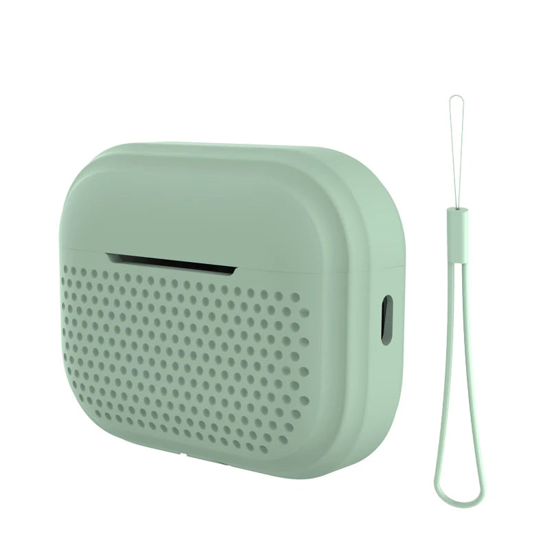 For Airpods Pro 2 Case Silicone USB C With Lanyard Hole Shockproof Earphone Cases Headphone Cover For Airpods 3 1 Pro2 3rd Shell