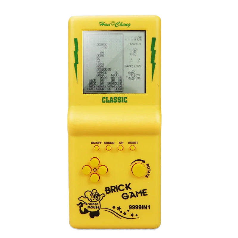 Portable Game Console BRICK GAME Handheld Game Players Electronic Game Toys Pocket Game Console Classic Childhood Gift - Merit Sell