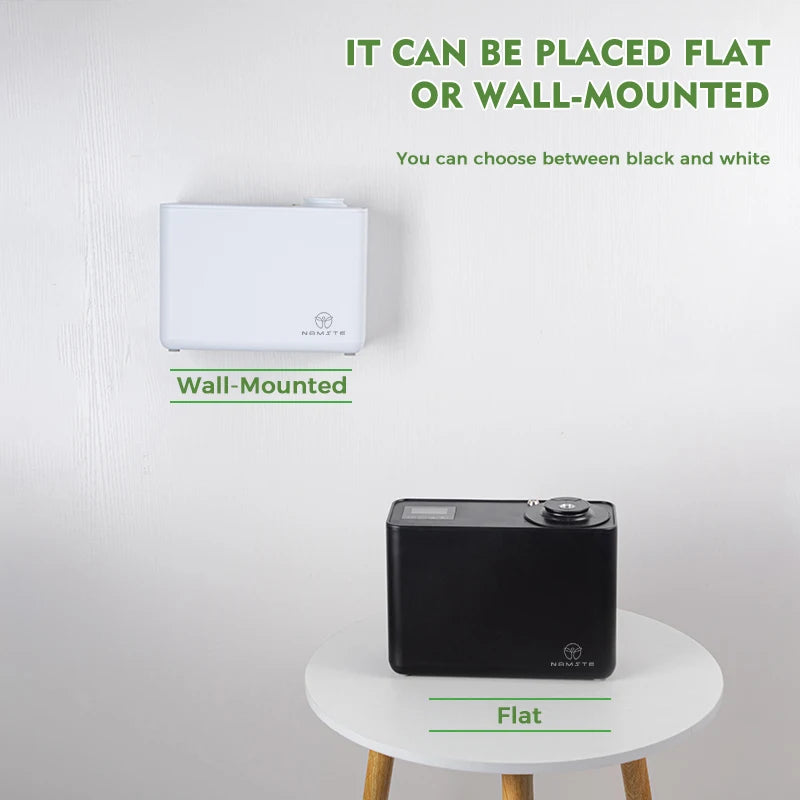 HVAC 3000m³ Home Appliance Perfume Aroma Diffuser WIFI Bluetooth Intelligent Multi Segment Timing 800ML Capacity Essential Oil