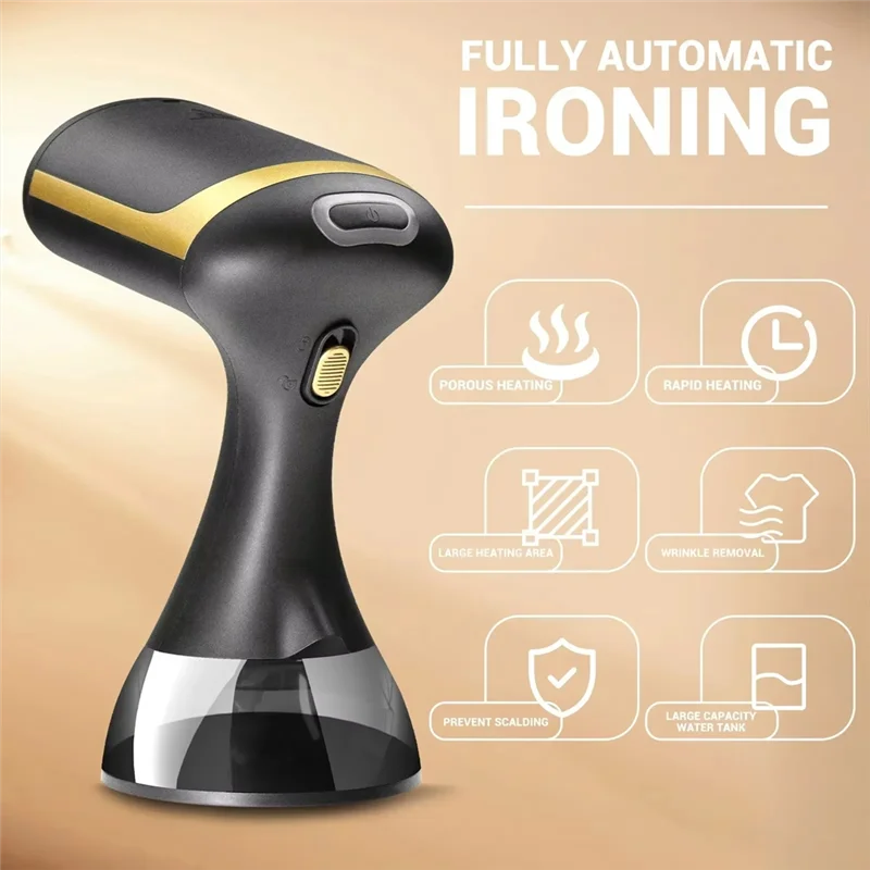 Handheld Garment Steamer Fast-Heat Ironing Machine Portable Fabric Steamer Forhome Use EU Plugb64b