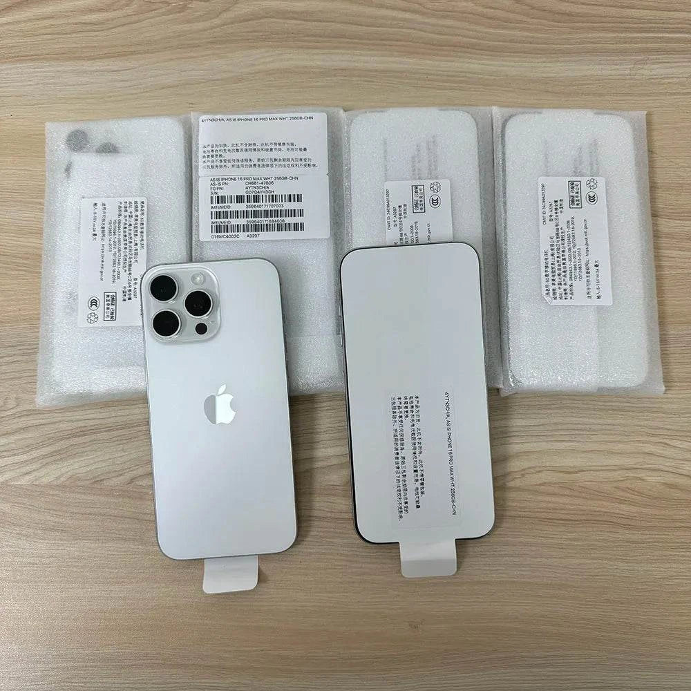 Original Apple iPhone 16 Pro Max Smartphone 256GB 512GB iOS 18 6.9" Super Retina XDR OLED 48MP Triple 16PM 5G Modile Phone