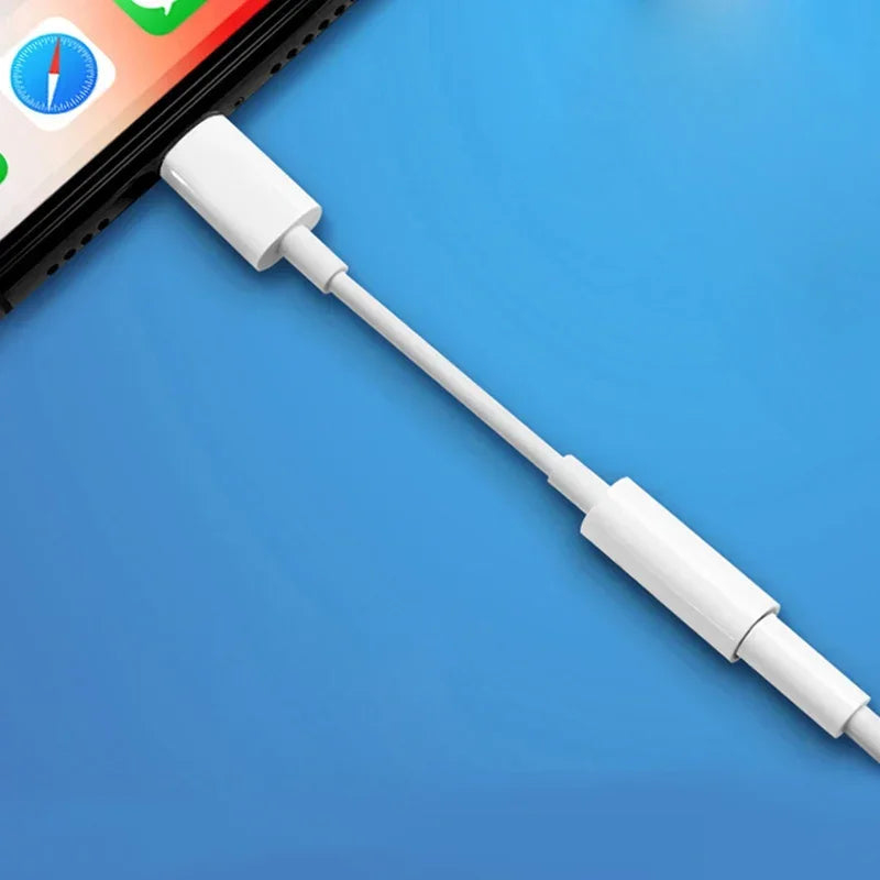 Lightning To 3.5mm Headphone Adapter 3 5 Mm Jack Adapter for IPhone 14 13 12 11 Pro Max XS XR X 3.5mm AUX Cable Adapter
