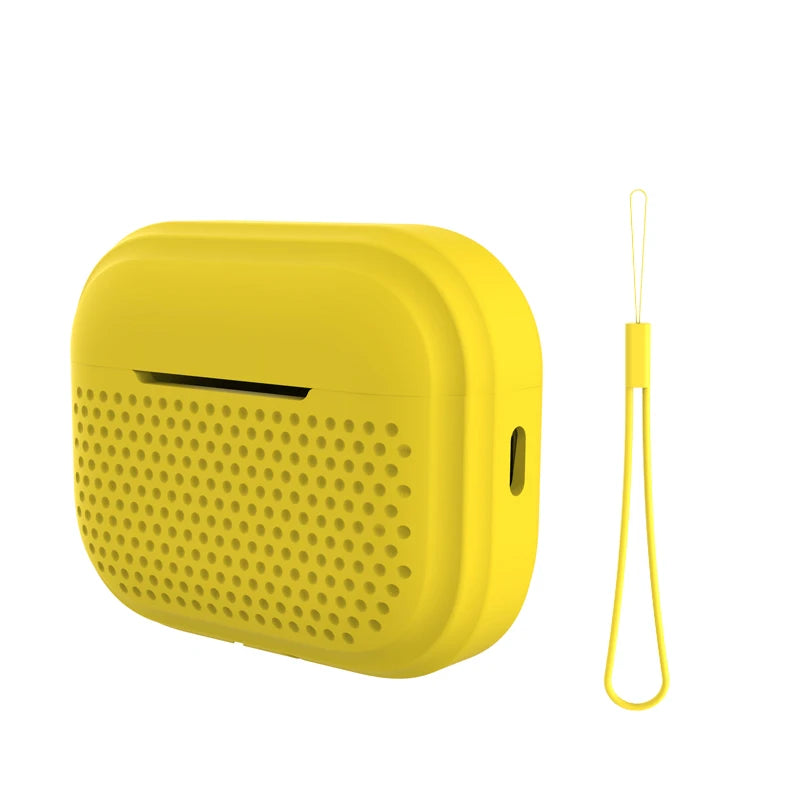 For Airpods Pro 2 Case Silicone USB C With Lanyard Hole Shockproof Earphone Cases Headphone Cover For Airpods 3 1 Pro2 3rd Shell