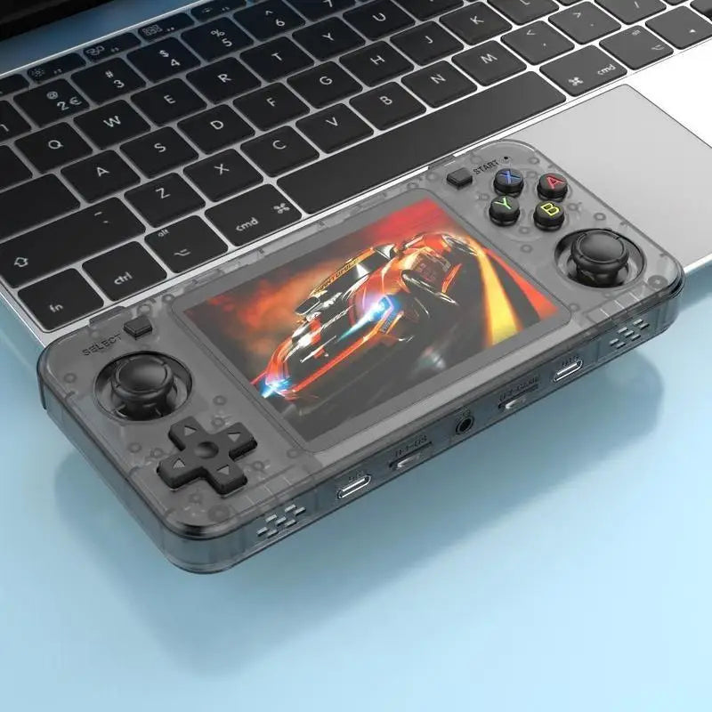 R36H Retro Gaming Console, Handheld Game Console with mAh Battery 3.5'' IPS Screen, 15000+Games,Support 20+ emulators Classic