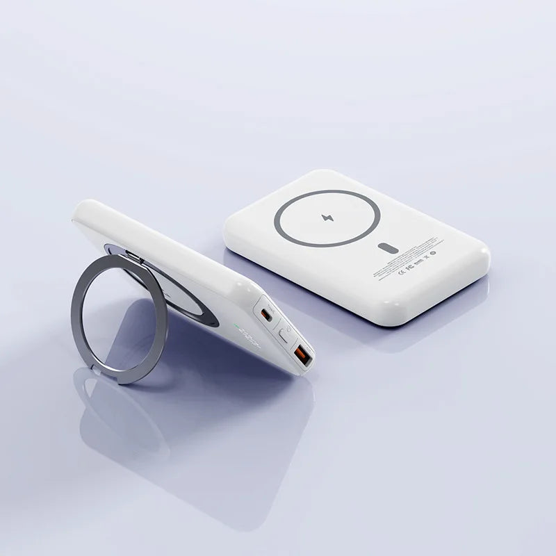 5000mAh Magsafe Power Bank 20W Magnetic Wireless Charger Powerbank for iPhone 15 Xiaomi Mi Samsung Fast Charging Spare Battery