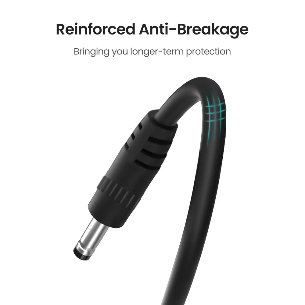 Type C To DC Power Boost Cable 5V/9V/12V/15V/20V Boost Line 8 Adapters USB C To DC Jack Connector Fast Charging For Wifi Router