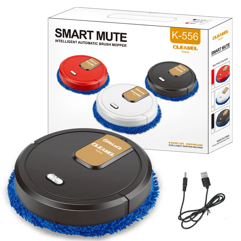 2024 Smart Sweeping and Mop Robot Vacuum Cleaner Dry and Wet Mopping Rechargeable Robot Home Appliance with Humidifying Spray