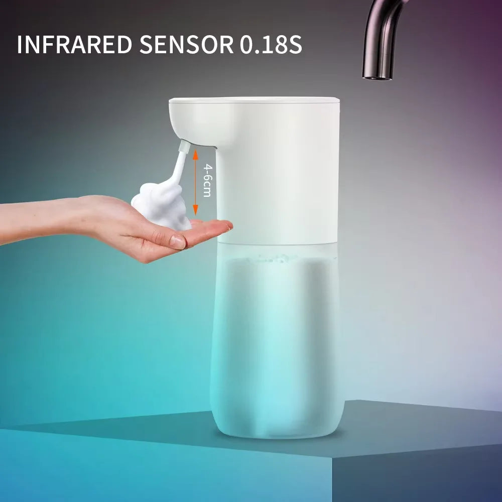 NEW 2000mAh USB Charging Automatic Induction Foam Soap Dispenser Smart Infrared Touchless Hand Washer For Kitchen Bathroom