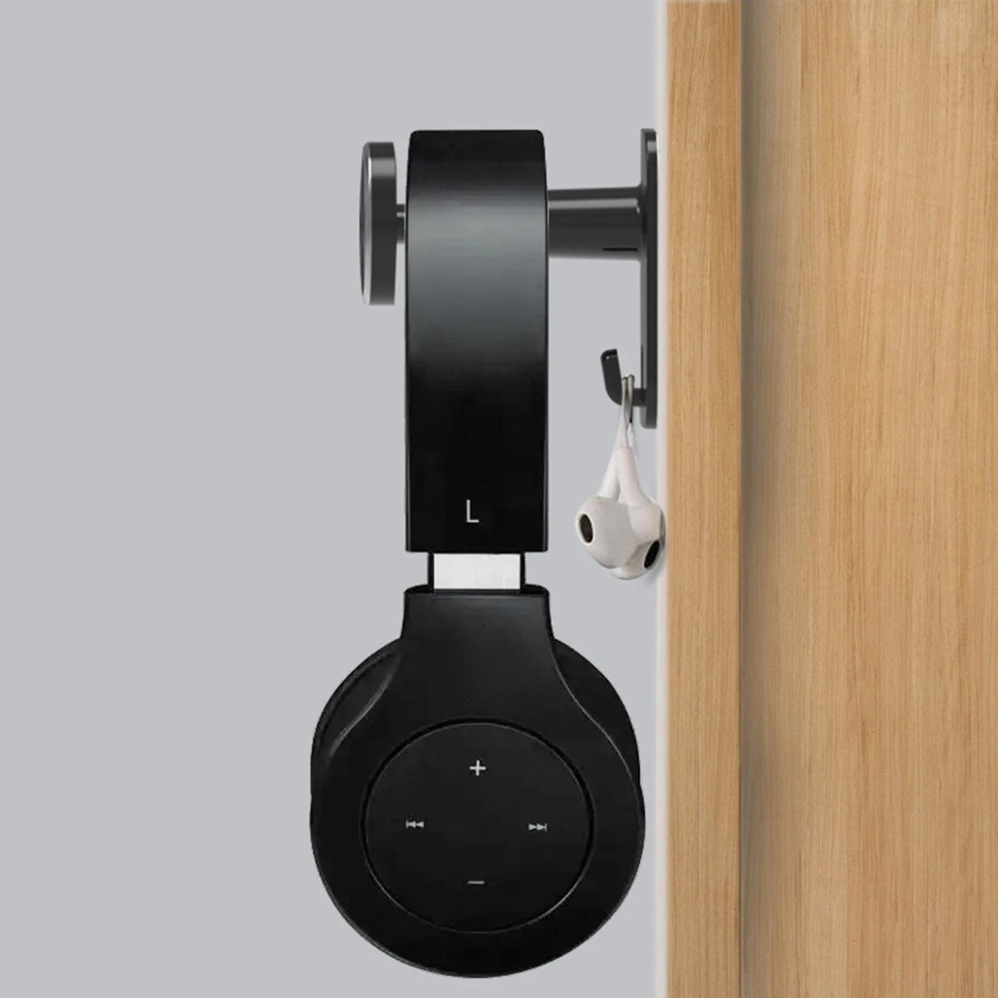 Z18 Headphone Holder Computer Gaming Headset Hook Hanger Telescopic Earphone Holder Wall Display Stand Rack For Headphones Gamer