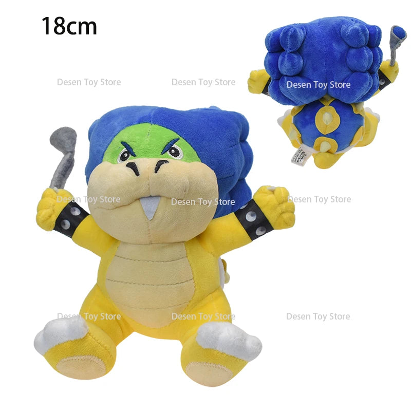 7 Styles Bowser Son Bros Plush Toys Iggy Wendy Morton Roy Ludwig Stuffed Animal Doll Baby Birthday Christmas Gifts
