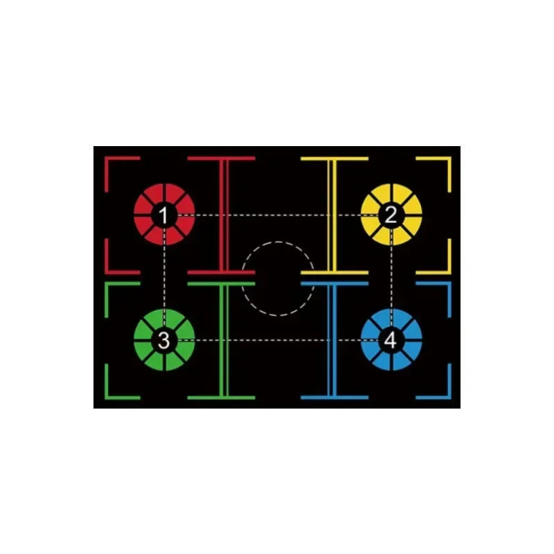 Basketball Train Mat Non Slip Soundproof Material Children adolescents Indoor Ball Control Training dribbling drill thickening