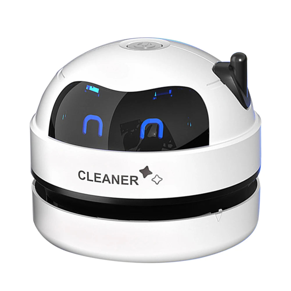 Mini Vacuum Cleaner Portable Wireless Vacuum Cleaner 500mAh USB Rechargeable with Detachable Nozzle for Home Office Keyboard - Merit Sell