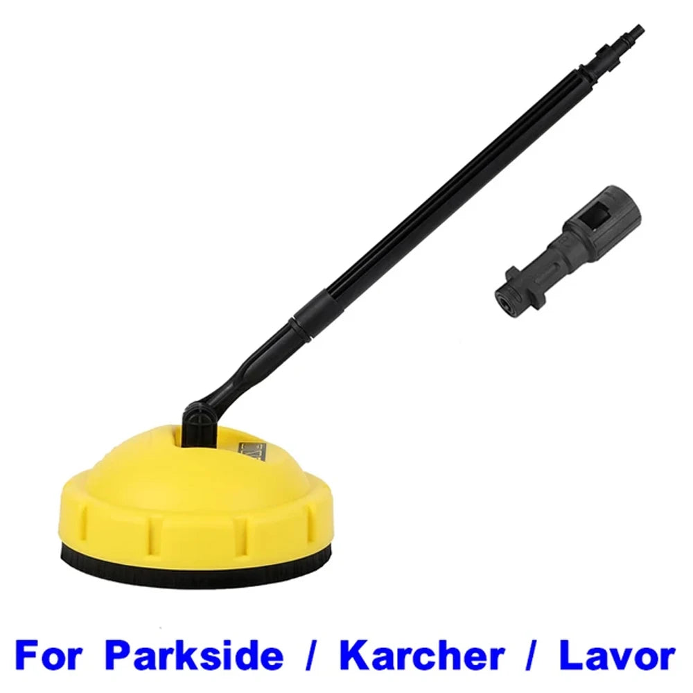 High Pressure Washer Rotary Brush Adapter For Karcher Parkside Lavor Cleaning Tornado Brush Multi-Surface Disc Brush