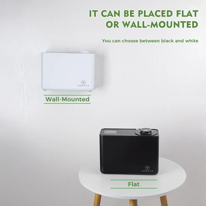 HVAC 3000m³ Home Appliance Perfume Aroma Diffuser WIFI Bluetooth Intelligent Multi Segment Timing 800ML Capacity Essential Oil