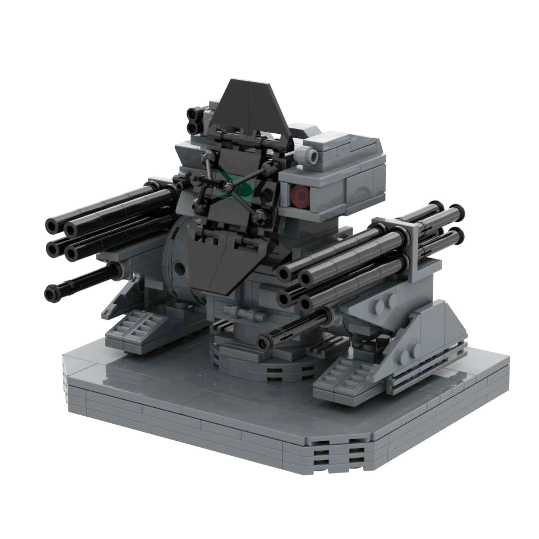 Dvina Close-In Weapon System Phalanx CIWS Skynex Kashtan S75 Goalkeeper Airframe Missile Battleship Artillery Military Block Toy