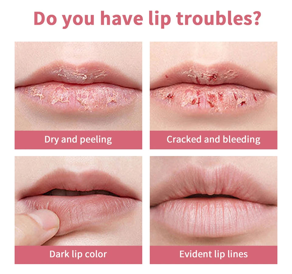Colorless Pink Honey Lip Balm Lipstick Long-lasting Hygienic Moisturizing Lip Gloss Plumper Nourish Makeup Lip Care Cosmetics