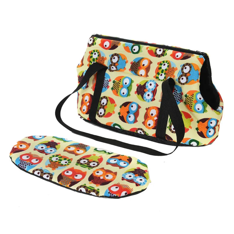 Pet Dog Bag Soft-Sided Interior Pad Carrier Tote for Dogs Cats Puppy Shoulder Backpack Outdoor Travel Pets Handbag Bulldog Teddy