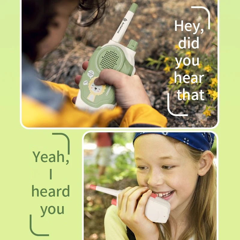 Walkie-talkie mobile phone outdoor cute toy children parent-child intercom machine cartoon boys and girls educational toy gift - Merit Sell