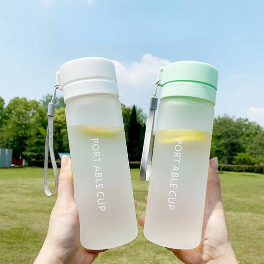 Water Bottle 600/800ml Portable Travel Sport Bottle Equipped with Filter Children's School Anti Drop Water Cup with Lifting Rope - Merit Sell