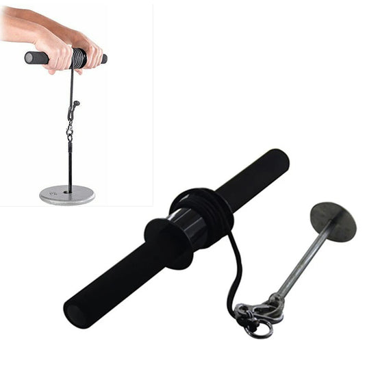 Wrist Roller Gym Forearm Exerciser Arm Equipment Biceps Trainer Shaper Home Gym Fitness Workout Equipment Strengthener - Merit Sell