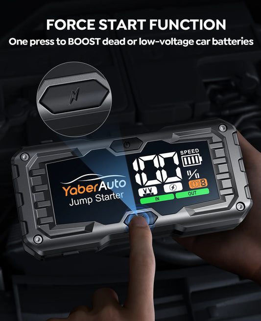Yaber 4000A Car Jump Starter Power Bank Portable Car Battery Emergency Boosters Starting Device Car Starter 2025 - Merit Sell