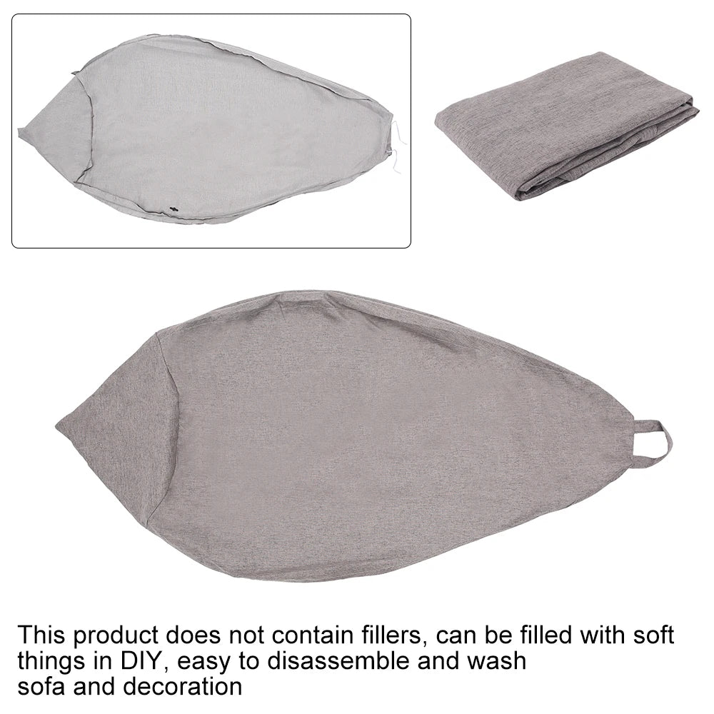 Merit Sell Lazy Sofa Cover for Living Room - Soft Grey - Merit Sell