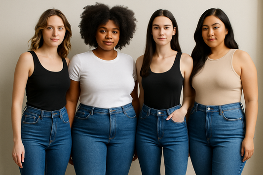 Perfect Fit Guide: High Waist Jeans for Every Body Shape