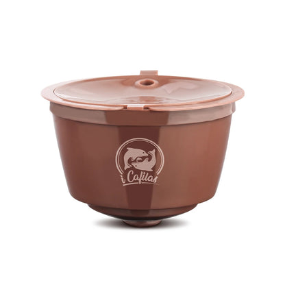 1/2/3/4/6/9/10pcs Refillable Reusable Coffee Capsules Pods For Necafe Dolce Gusto Refillable Crema Coffee Filters with Tamper - Merit Sell