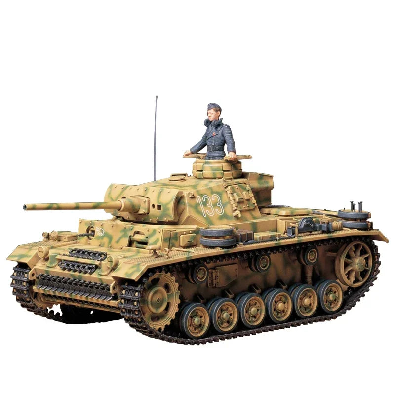1/35 TAMIYA assembly model 35215 German Pz.Kpfw.III Ausf.L Tank Model Kit - Merit Sell