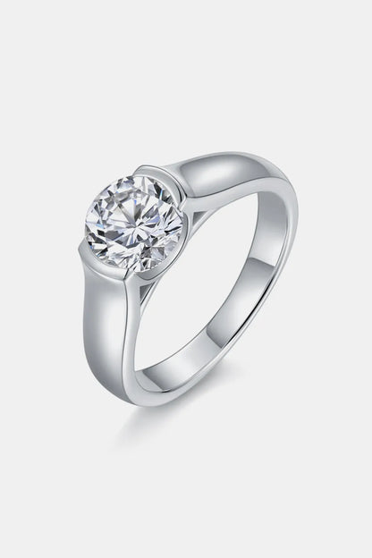 1.5 Carat Moissanite 925 Sterling Silver Ring - Merit Sell
