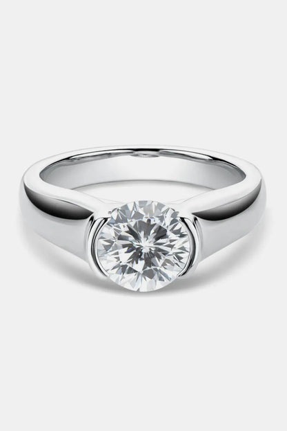 1.5 Carat Moissanite 925 Sterling Silver Ring - Merit Sell