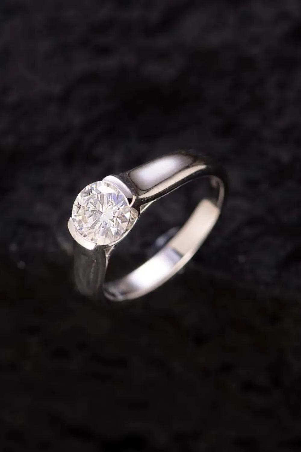 1.5 Carat Moissanite 925 Sterling Silver Ring - Merit Sell