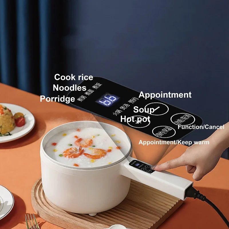 1.6L 2.2L Electric Cooker Student Pot Multifunction Household Pot Ceramic Glaze Non Stick Cooker Rice Cooker Kitchen Tool 220V - Merit Sell