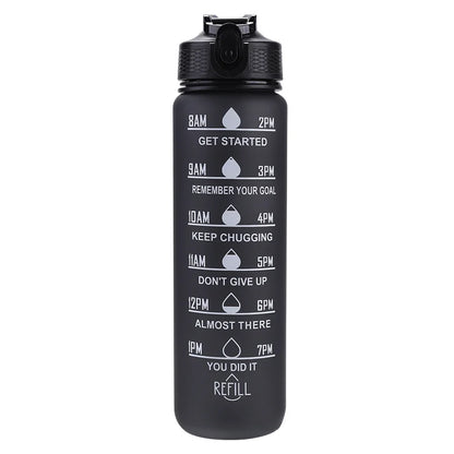 1 Liter Water Bottle Motivational Sport Water Bottle Leakproof Bottles Drinking Outdoor Travel Gym Fitness Jugs for Kitchen Cups - Merit Sell