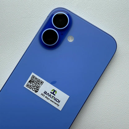 100% Original Apple IPhone 16 Dual SIM Card 6.1" Cellphone 5G Unlocked OLED Face ID A18 128/256/512GB ROM 8GB RAM Smartphone - Merit Sell