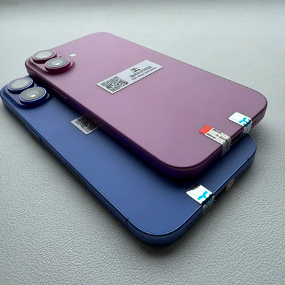 100% Original Apple IPhone 16 Dual SIM Card 6.1" Cellphone 5G Unlocked OLED Face ID A18 128/256/512GB ROM 8GB RAM Smartphone - Merit Sell